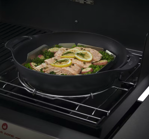 Weber - Crafted - Wok & Steaming Rack